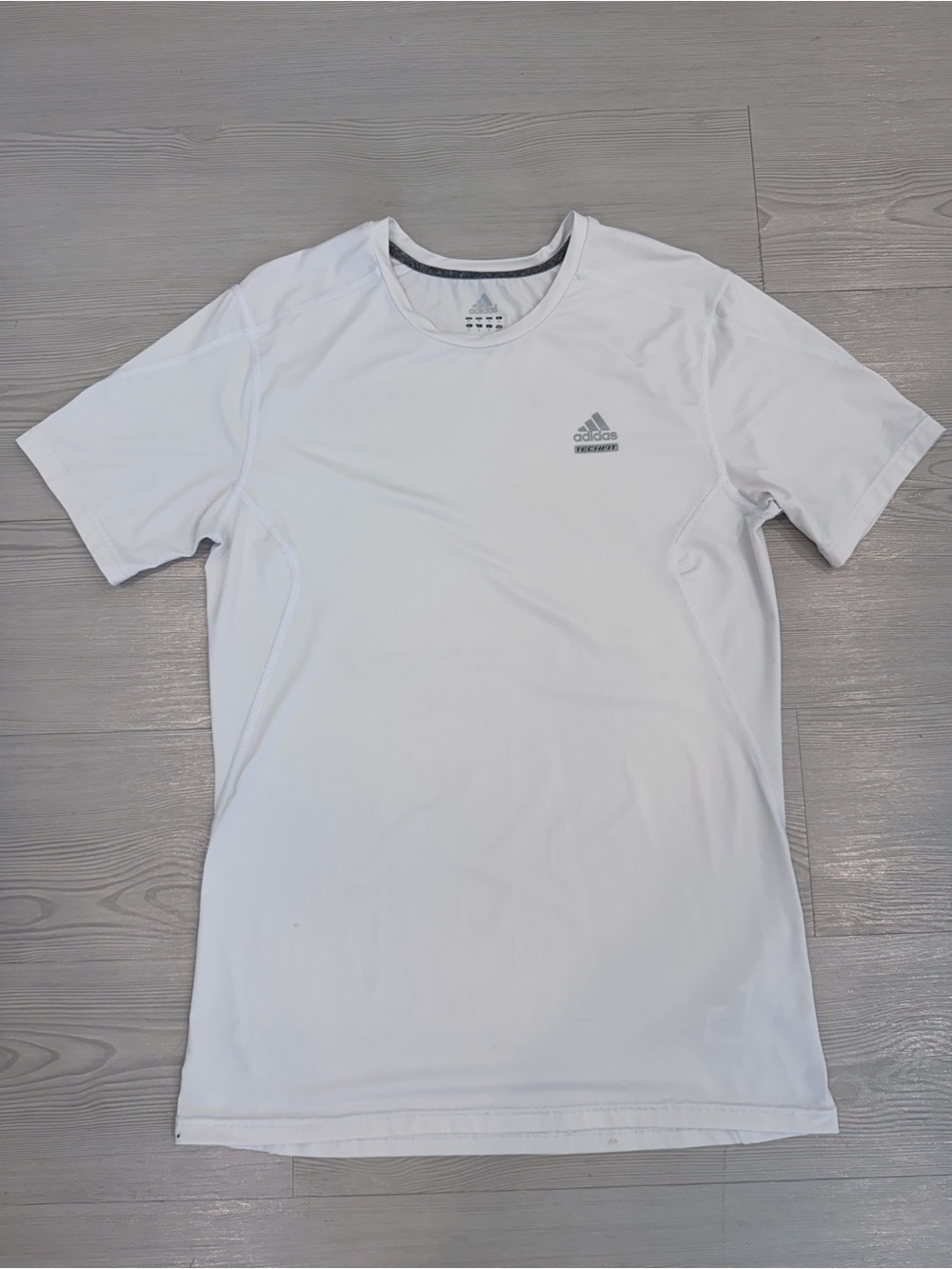 adidas White Short Sleeve Men’s Athletic Tee